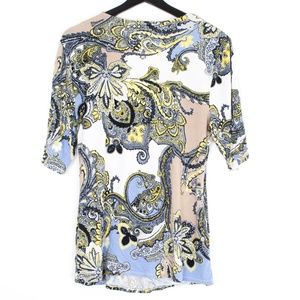 Dana Buchman Tops - Dana Buchman Multi Color Floral Blouse Large AG Dana Buchman Tops - Dana Buchman Multi Color Floral Blouse Large AG